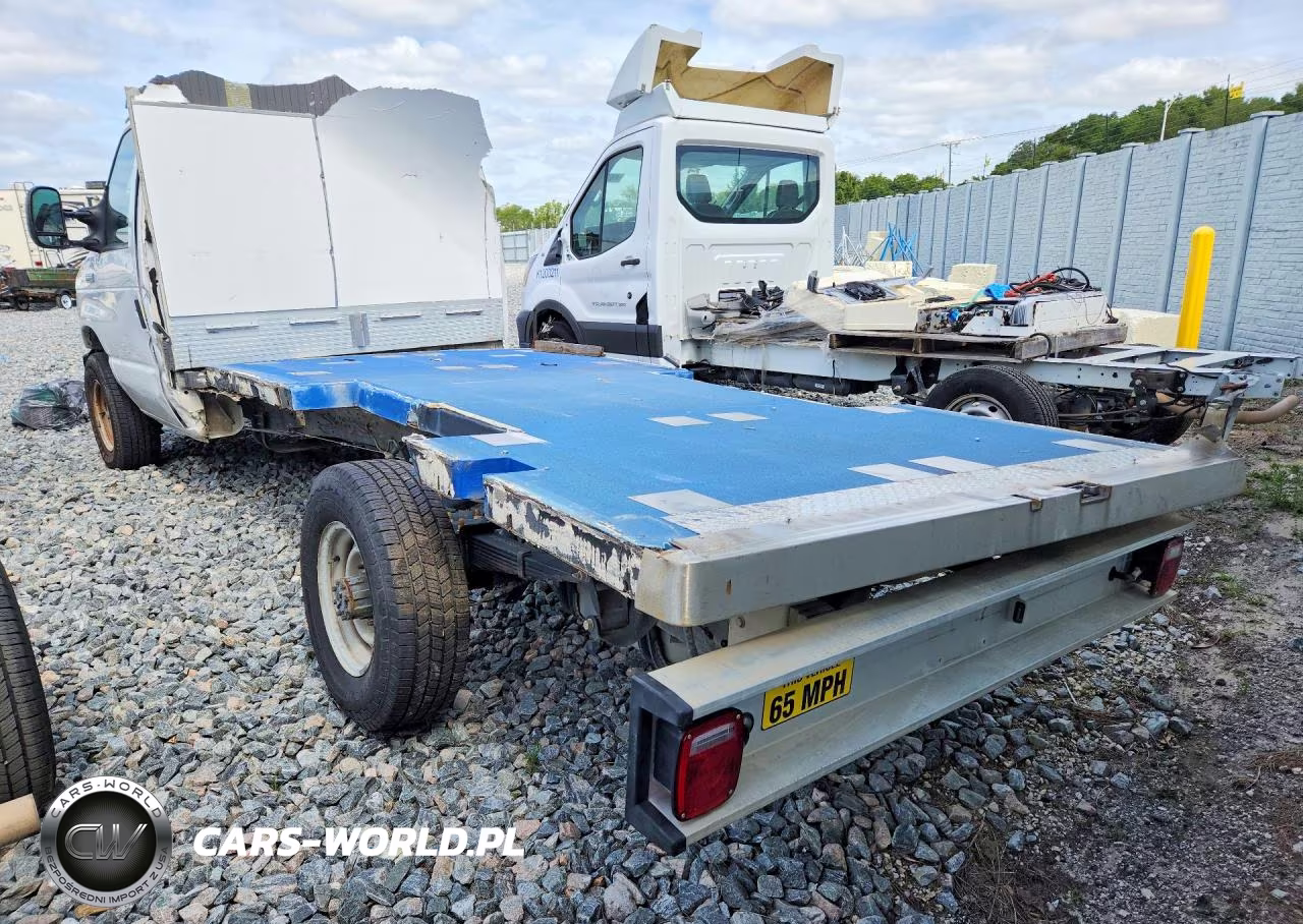 2023 Ford E350 Flatbed Truck VIN:1FDWE3FK7PDD09744 - 6