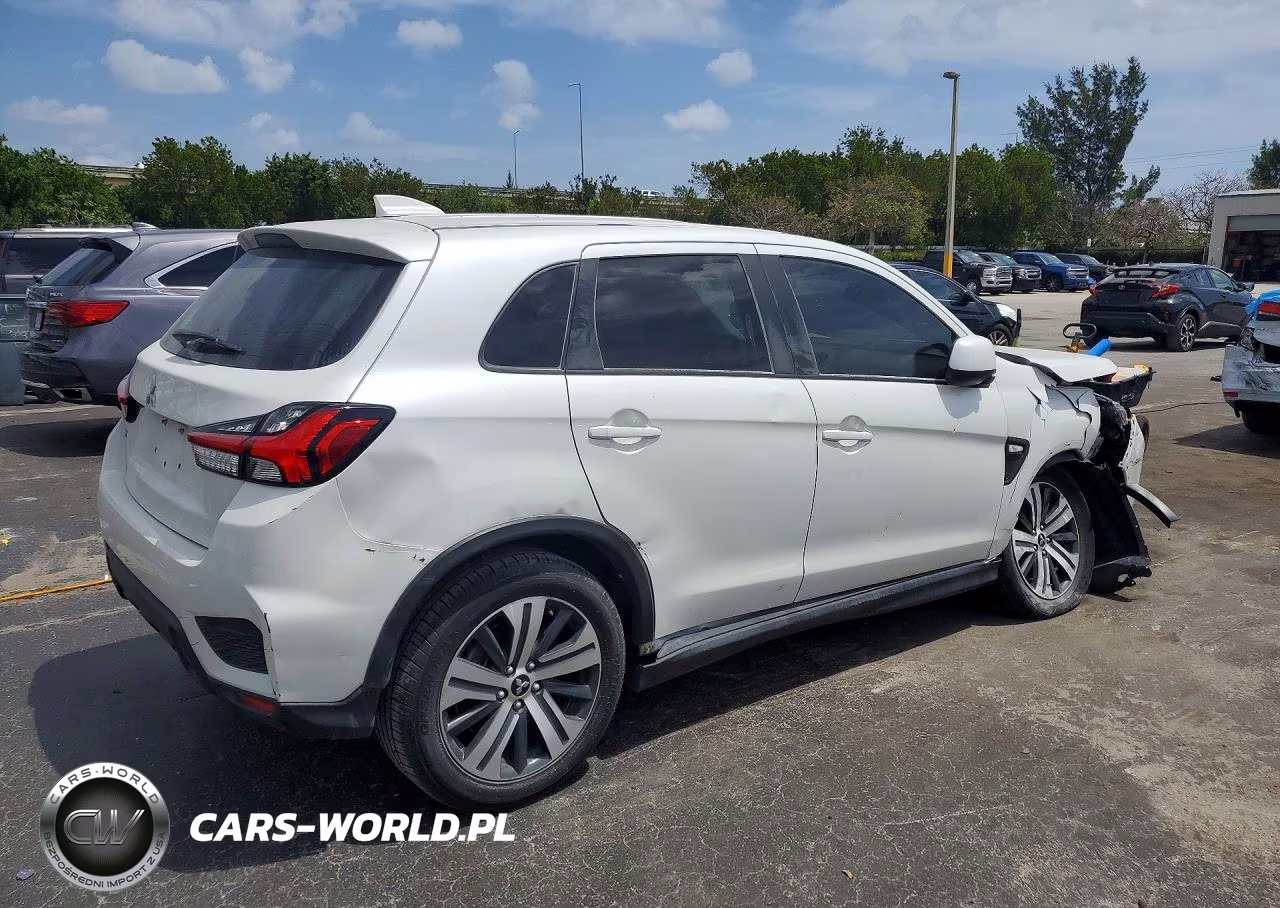 2021 Mitsubishi Outlander Sport Es VIN:JA4APUAUXMU028325 - 3