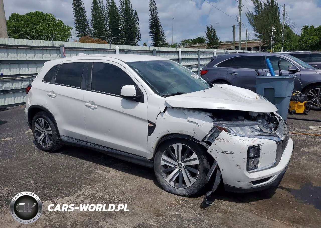 2021 Mitsubishi Outlander Sport Es VIN:JA4APUAUXMU028325 - 4
