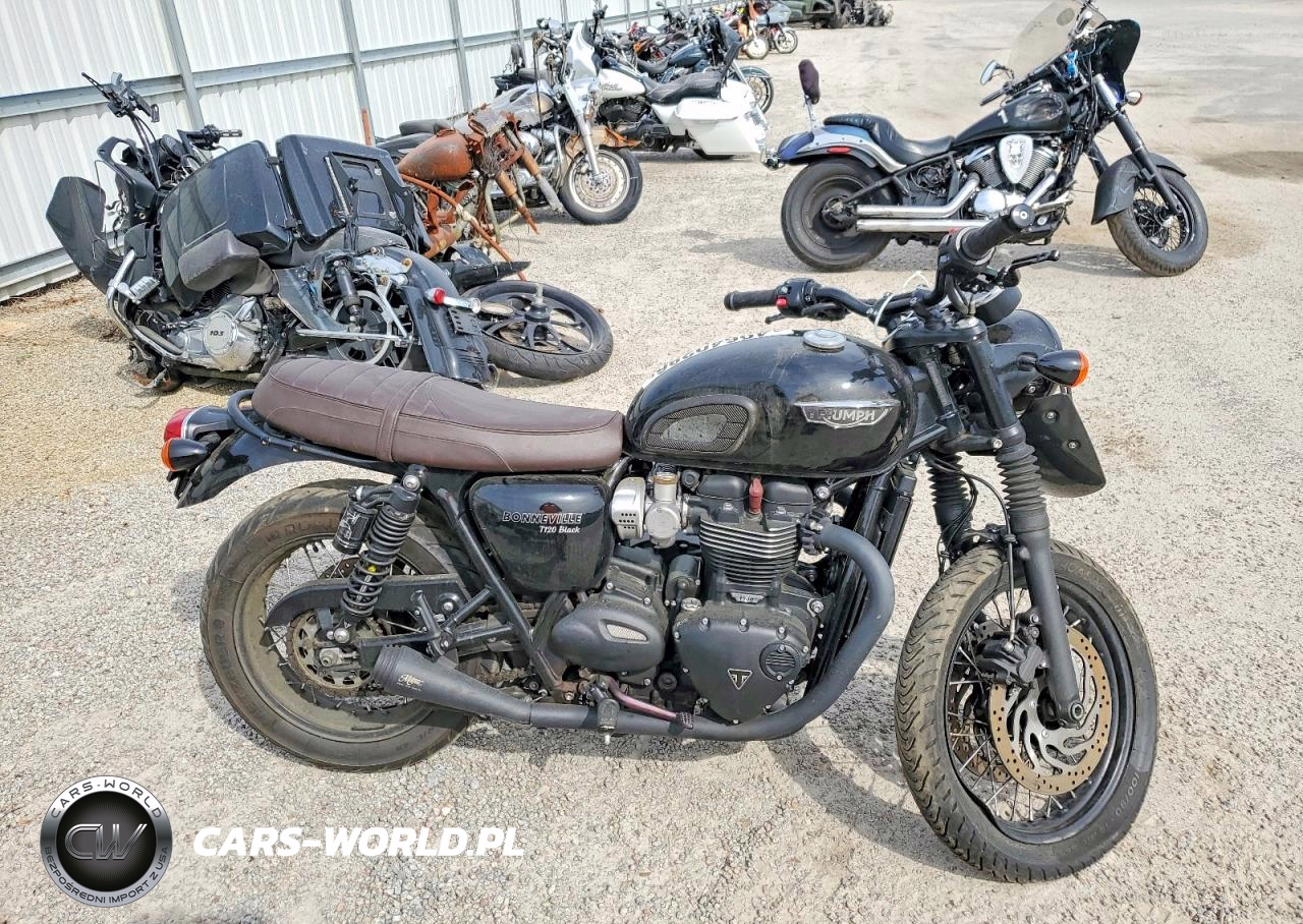 2017 Triumph Bonneville T120 Black