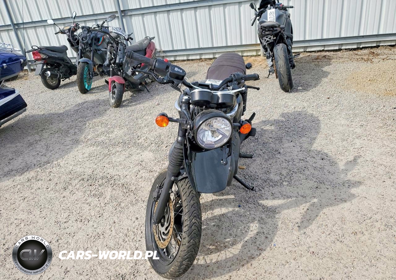 2017 Triumph Bonneville T120 Black VIN:SMTD40HL5HT814337 - 2