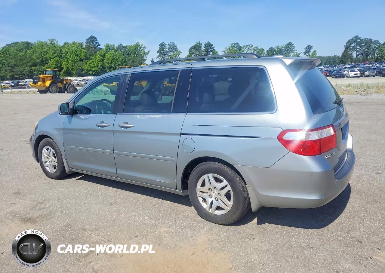 2007 Honda Odyssey Exl VIN:5FNRL38727B063629 - 2