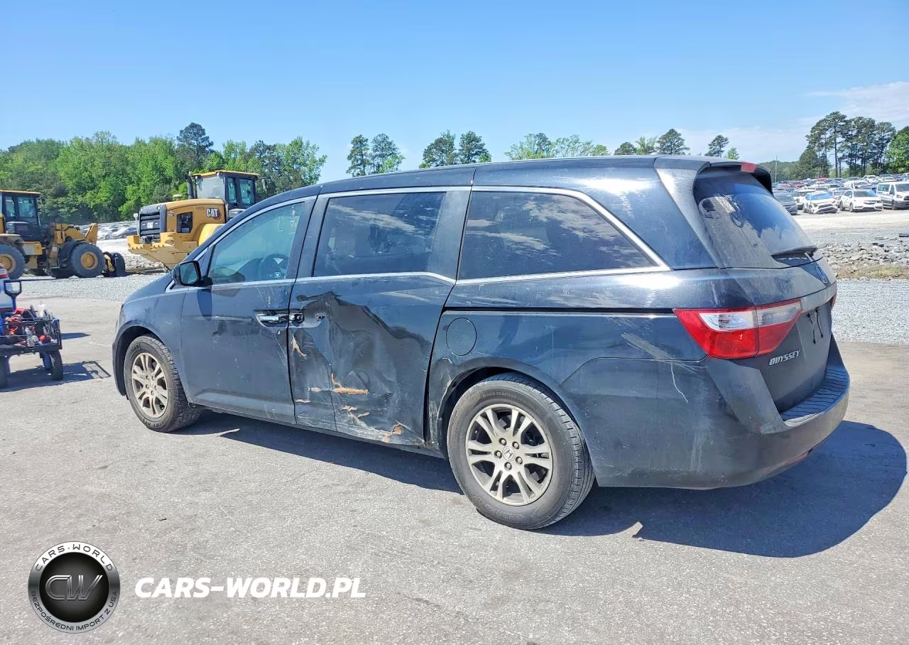 2012 Honda Odyssey Exl VIN:5FNRL5H67CB099975 - 2