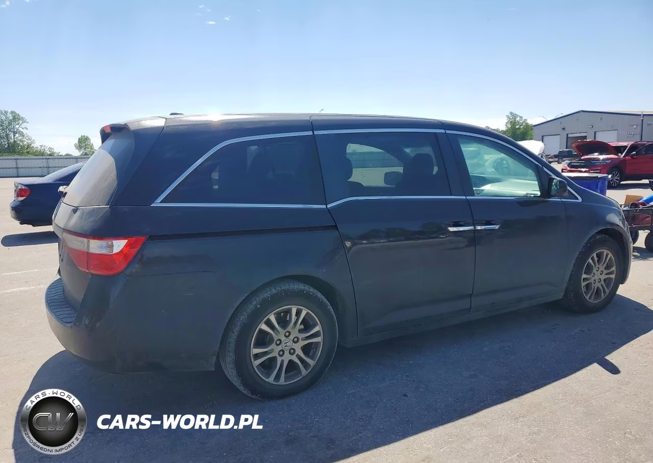 2012 Honda Odyssey Exl VIN:5FNRL5H67CB099975 - 3