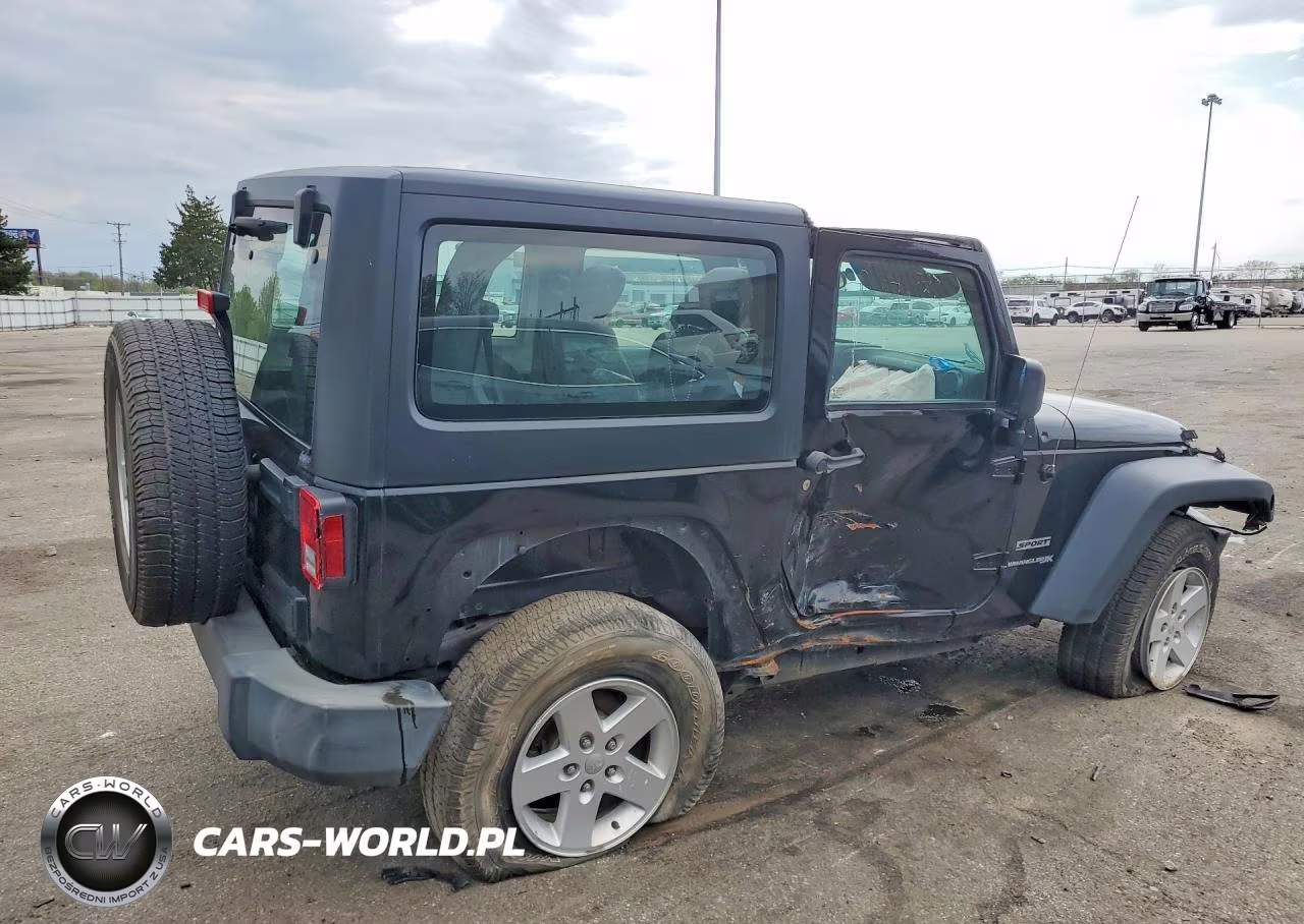 2018 Jeep Wrangler Sport VIN:1C4GJWAG8JL928830 - 3