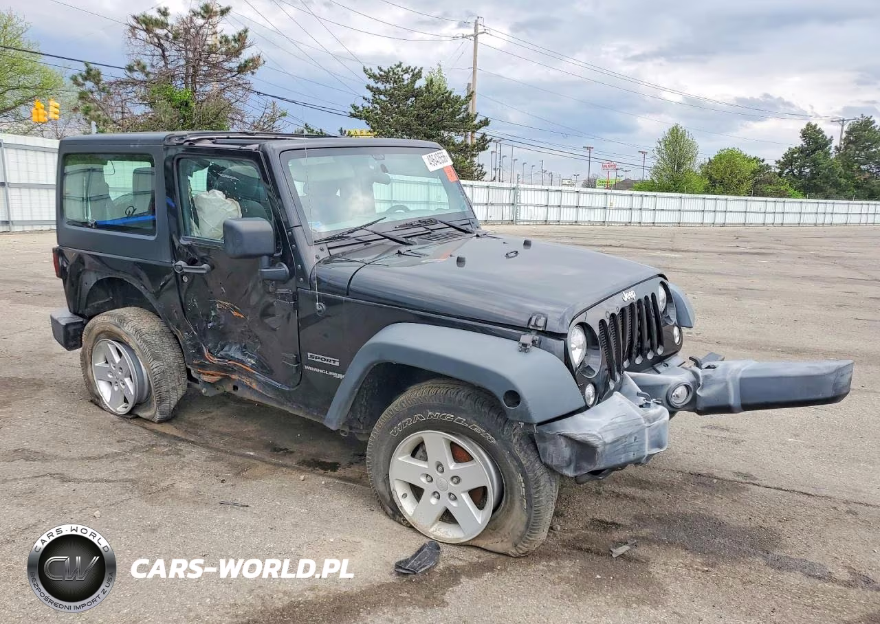 2018 Jeep Wrangler Sport VIN:1C4GJWAG8JL928830 - 4
