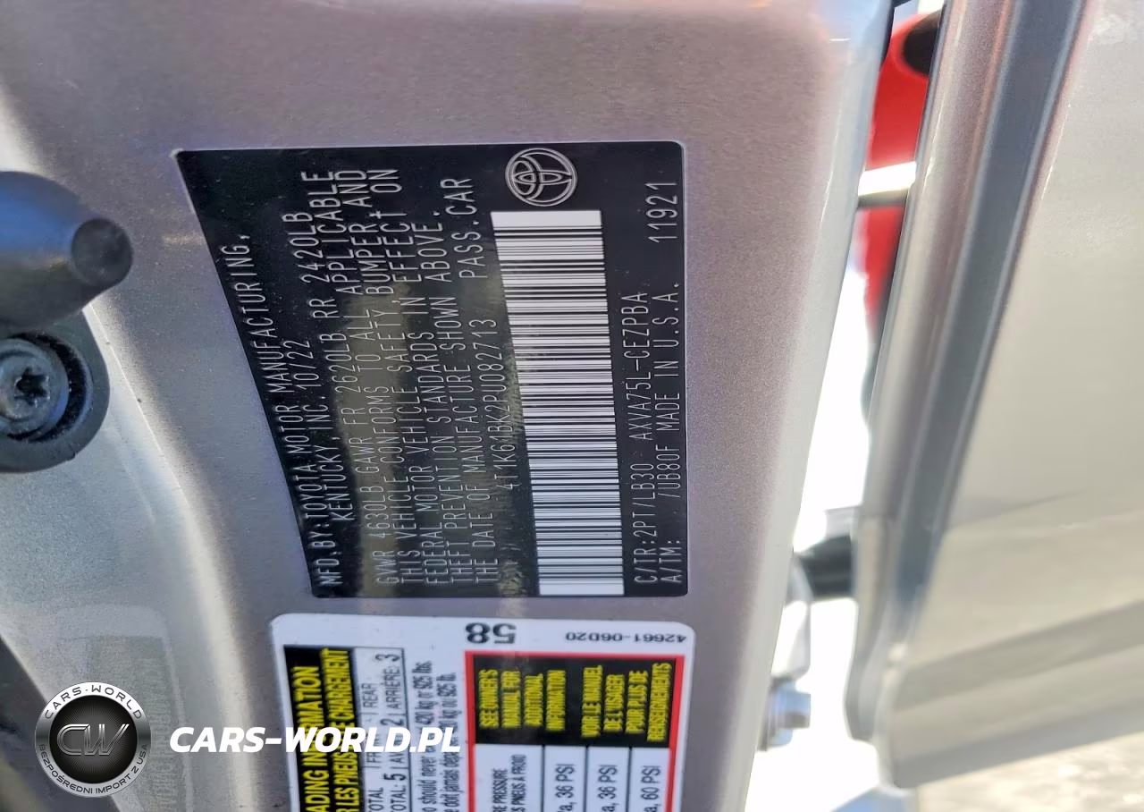 2023 Toyota Camry Xse VIN:4T1K61BK2PU082713 - 12
