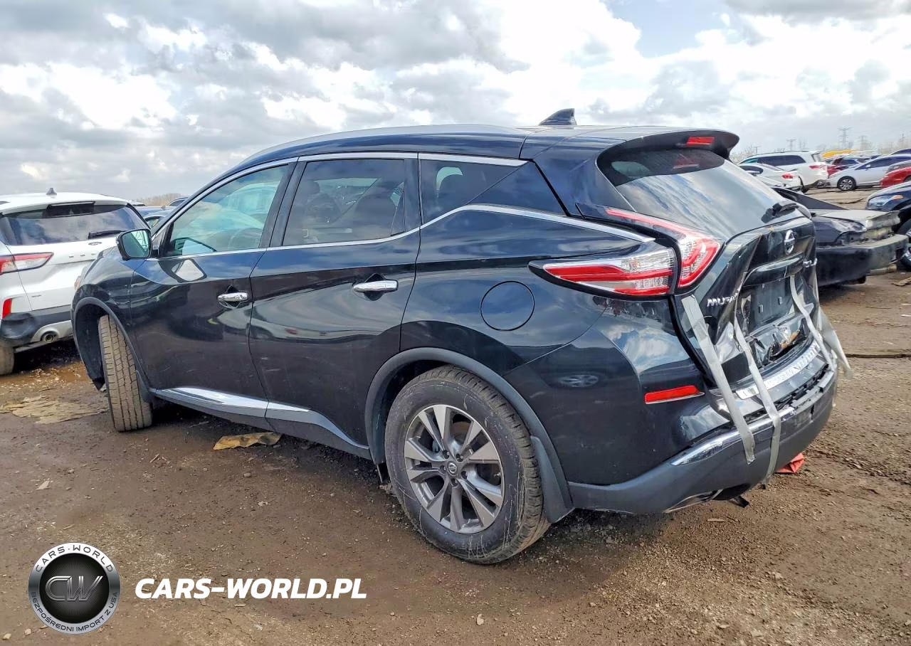 2016 Nissan Murano Sl VIN:5N1AZ2MH2GN142445 - 2