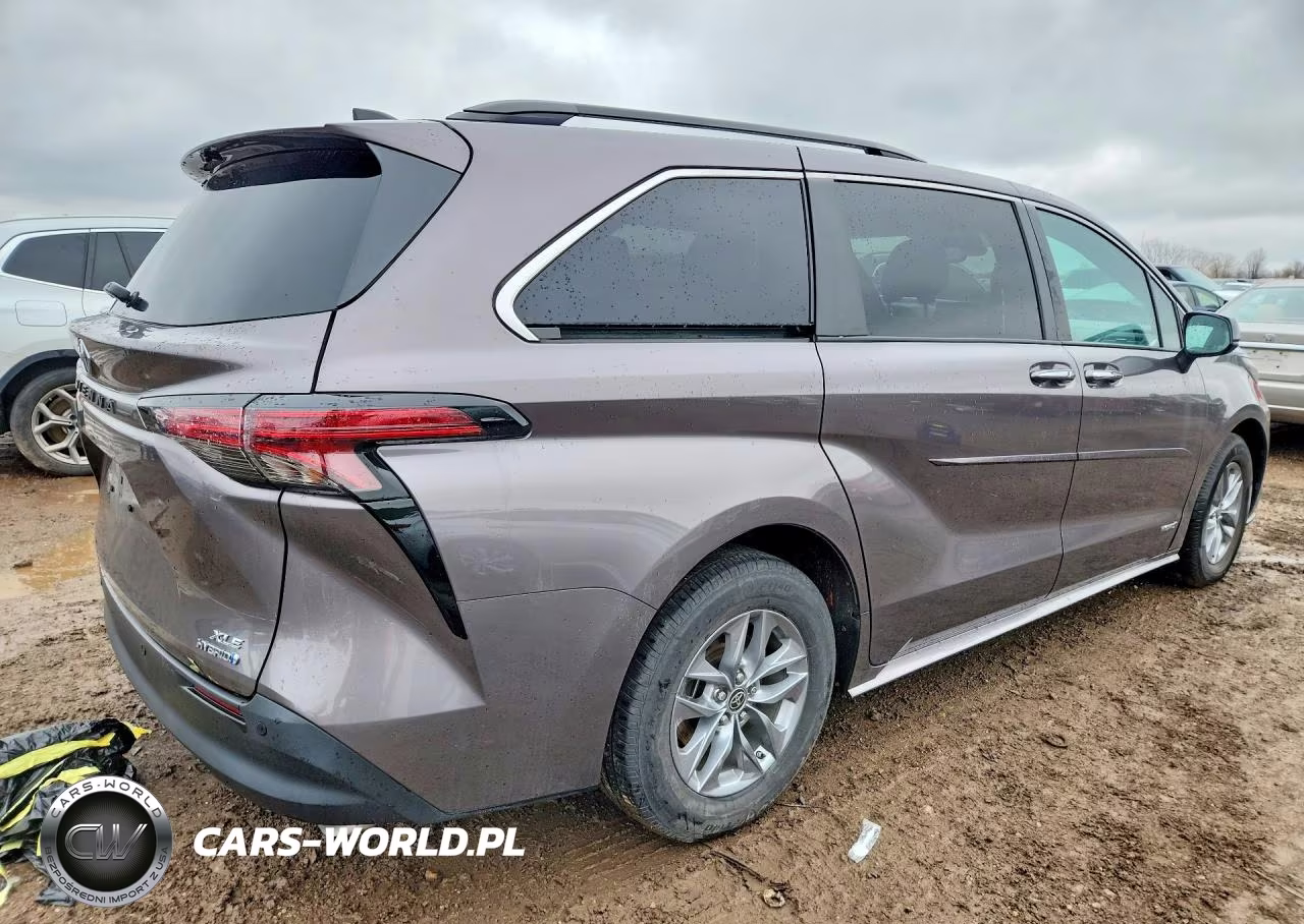 2021 Toyota Sienna Xle VIN:5TDYRKEC0MS062590 - 3