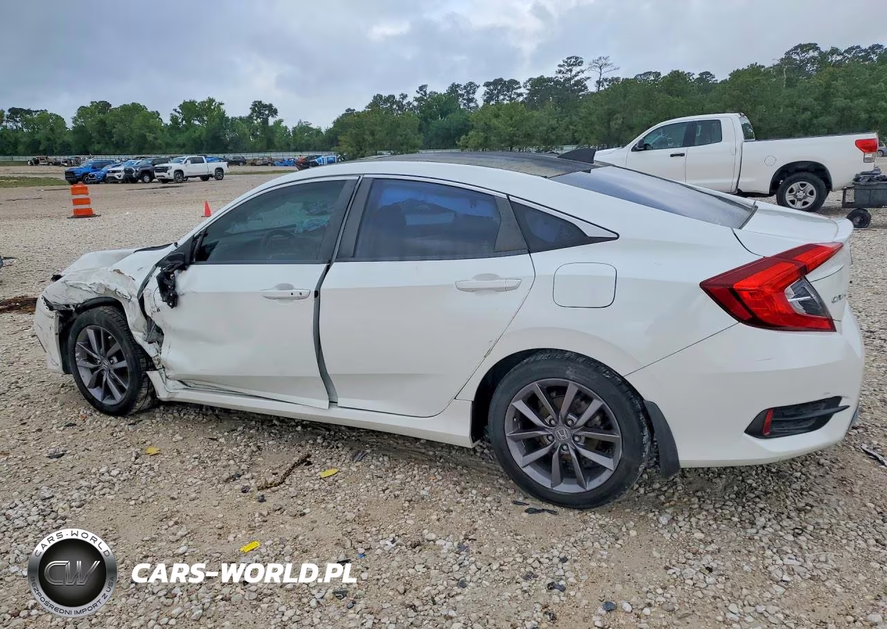 2020 Honda Civic Exl VIN:19XFC1F77LE012492 - 2