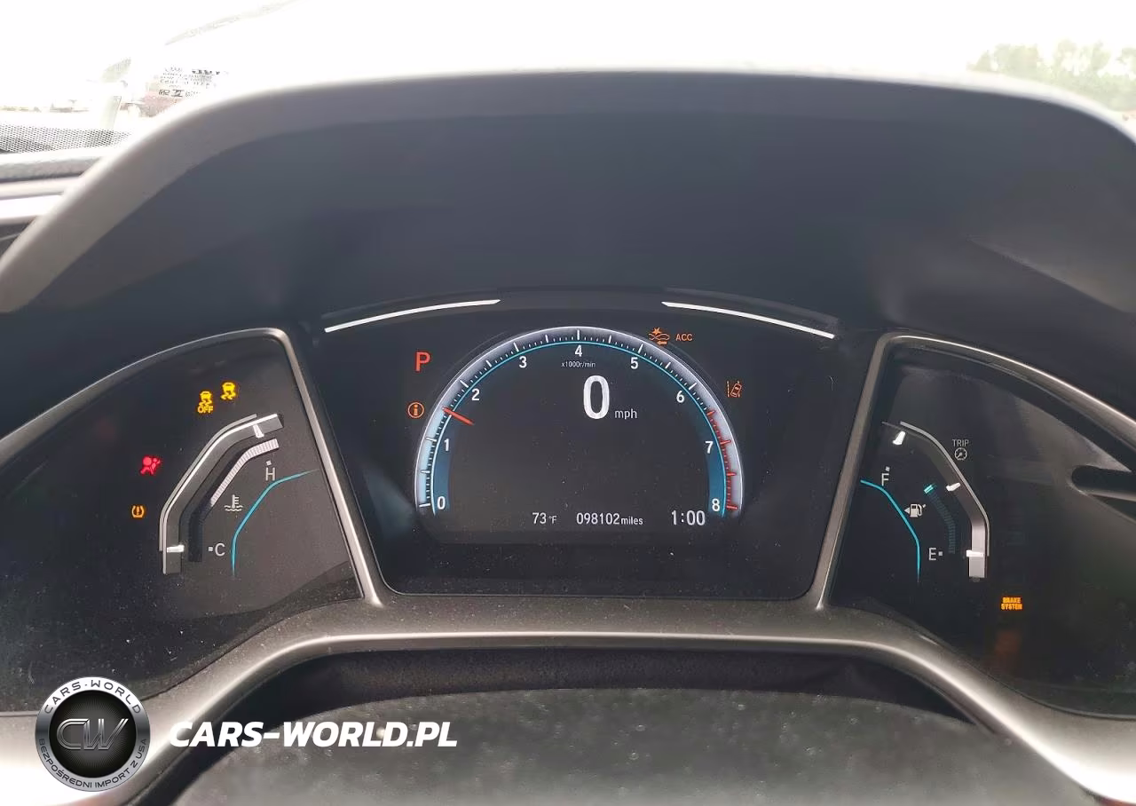 2020 Honda Civic Exl VIN:19XFC1F77LE012492 - 9