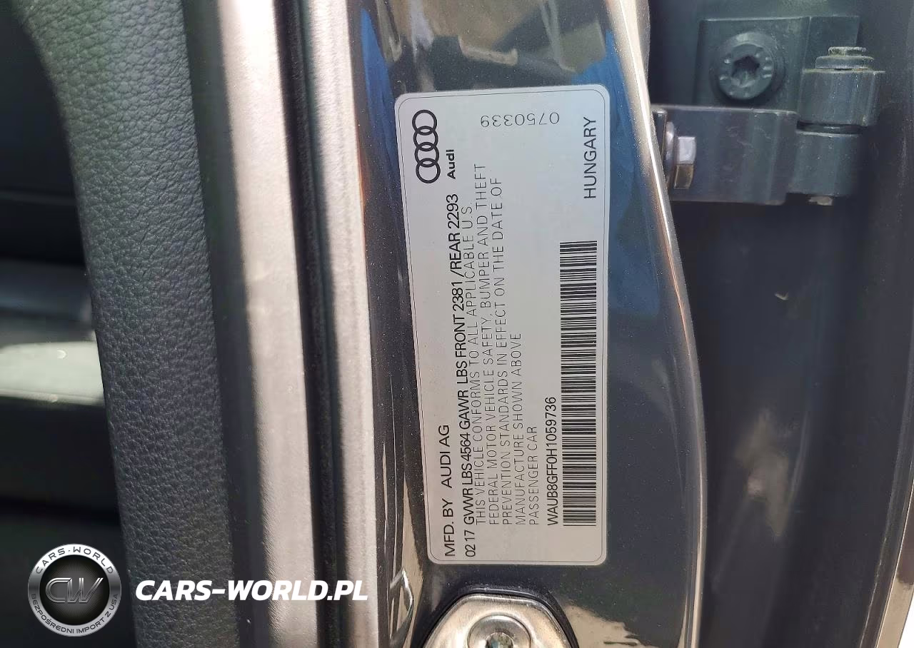 2017 Audi A3 Premium VIN:WAUB8GFF0H1059736 - 12