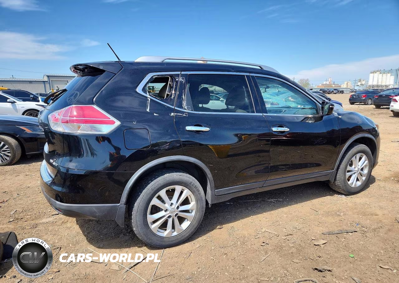 2016 Nissan Rogue Sv VIN:KNMAT2MV5GP638601 - 3