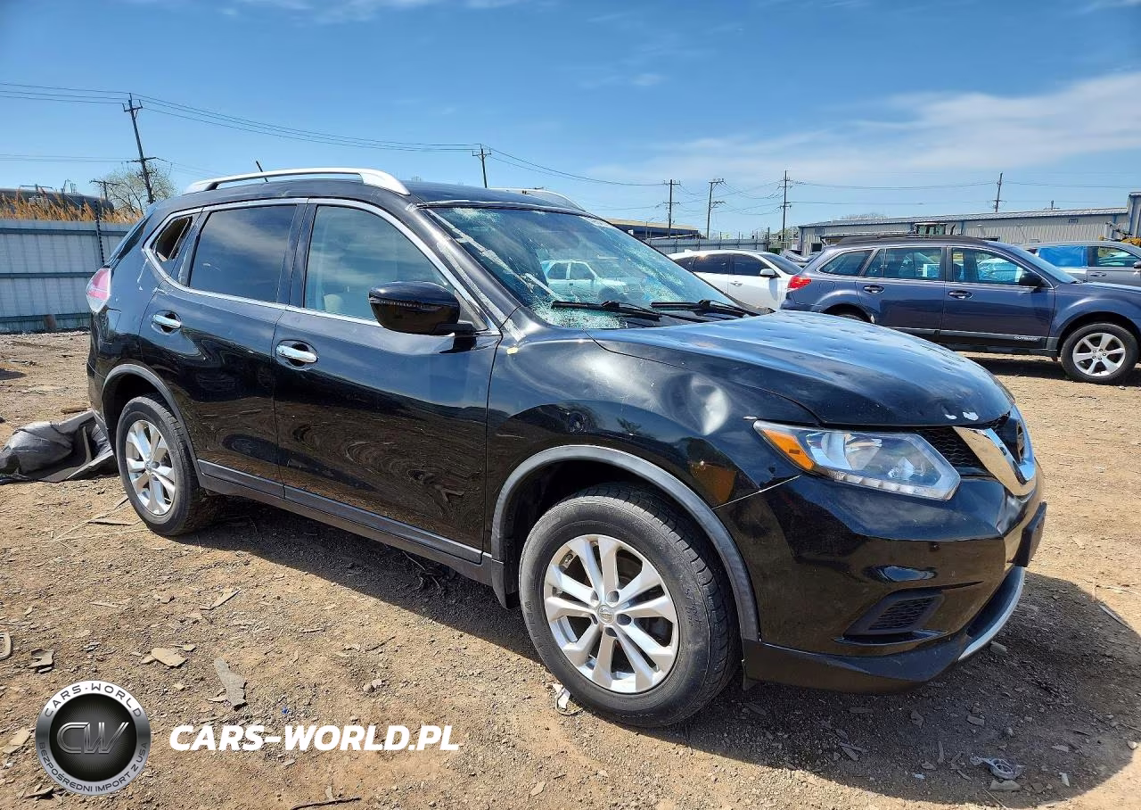 2016 Nissan Rogue Sv VIN:KNMAT2MV5GP638601 - 4