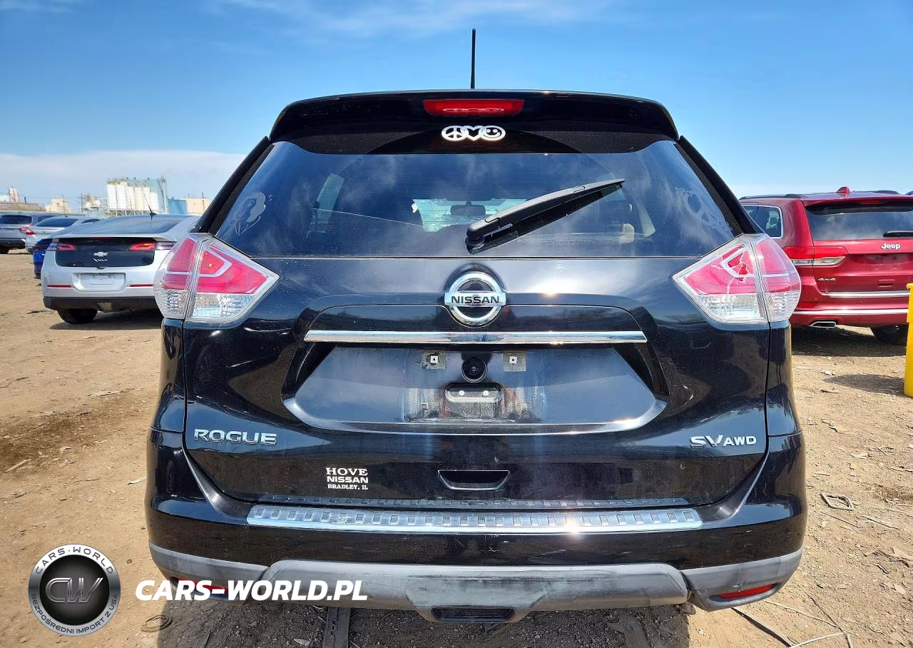 2016 Nissan Rogue Sv VIN:KNMAT2MV5GP638601 - 6