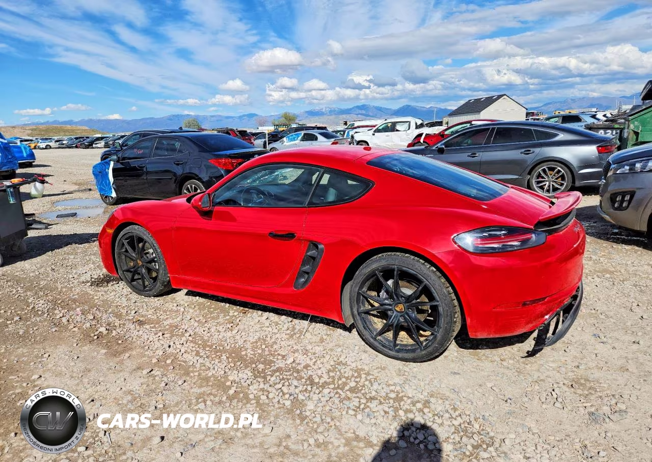 2018 Porsche Cayman VIN:WP0AA2A80JK261751 - 2