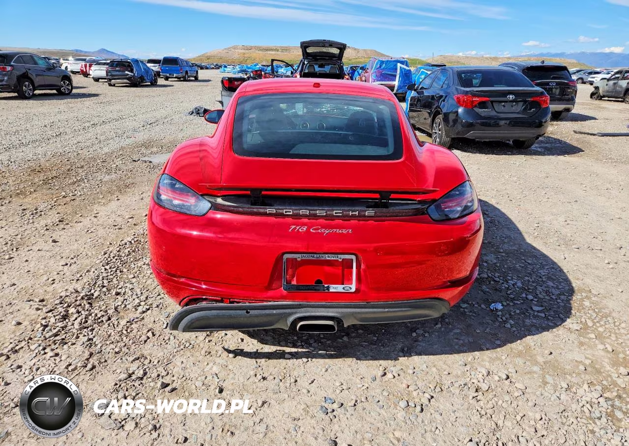 2018 Porsche Cayman VIN:WP0AA2A80JK261751 - 6