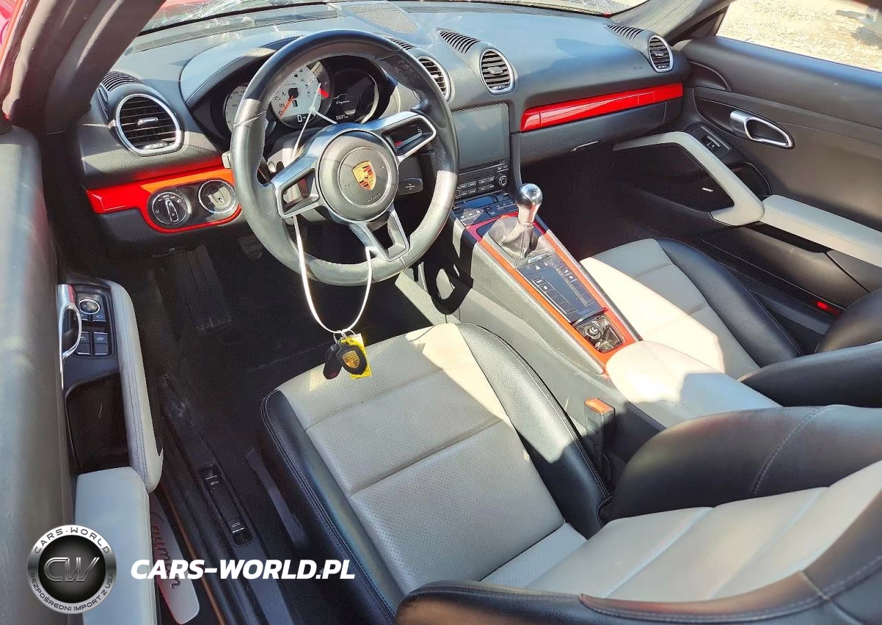 2018 Porsche Cayman VIN:WP0AA2A80JK261751 - 8