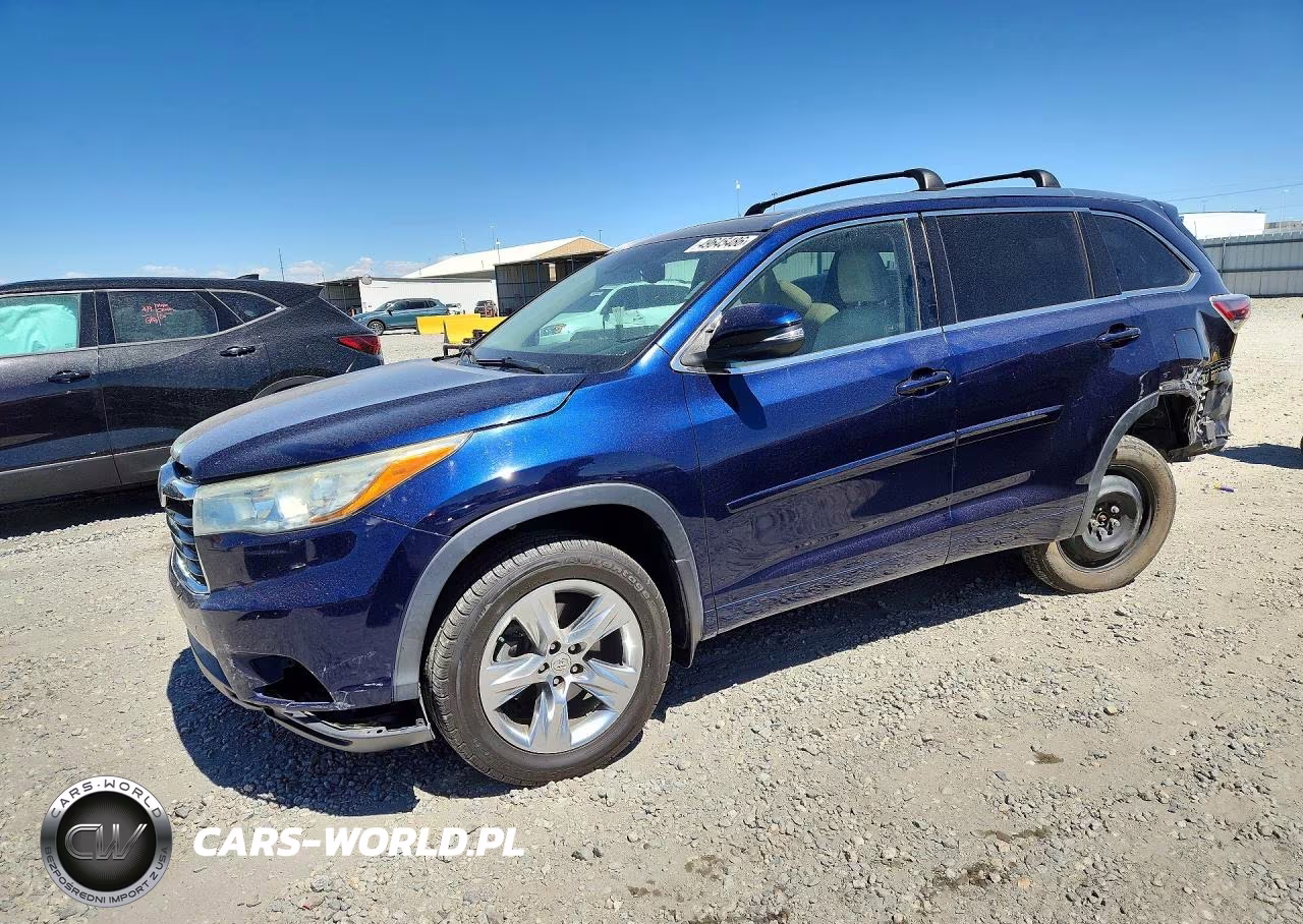2015 Toyota Highlander Limited Platinum