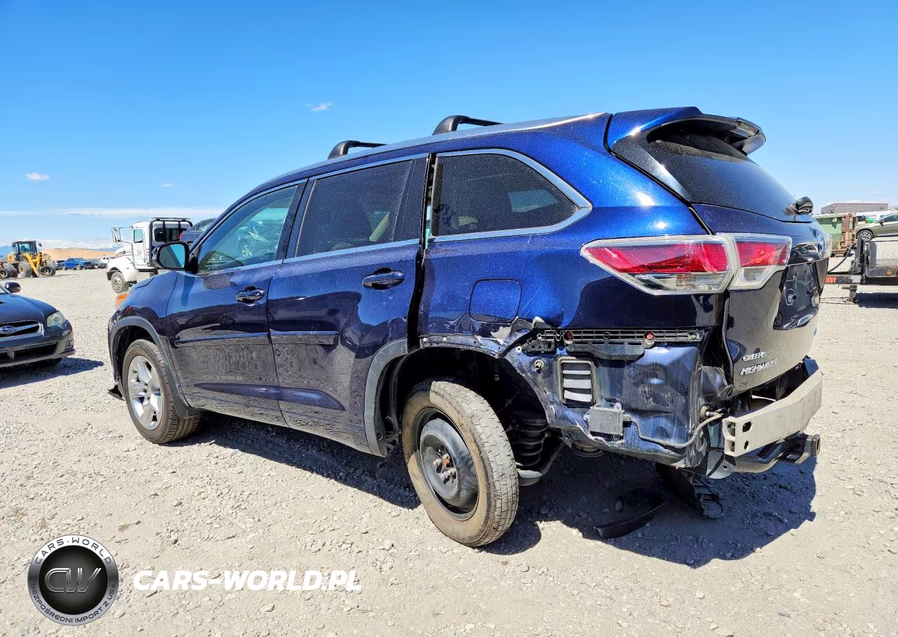 2015 Toyota Highlander Limited Platinum VIN:5TDDKRFH5FS205607 - 2