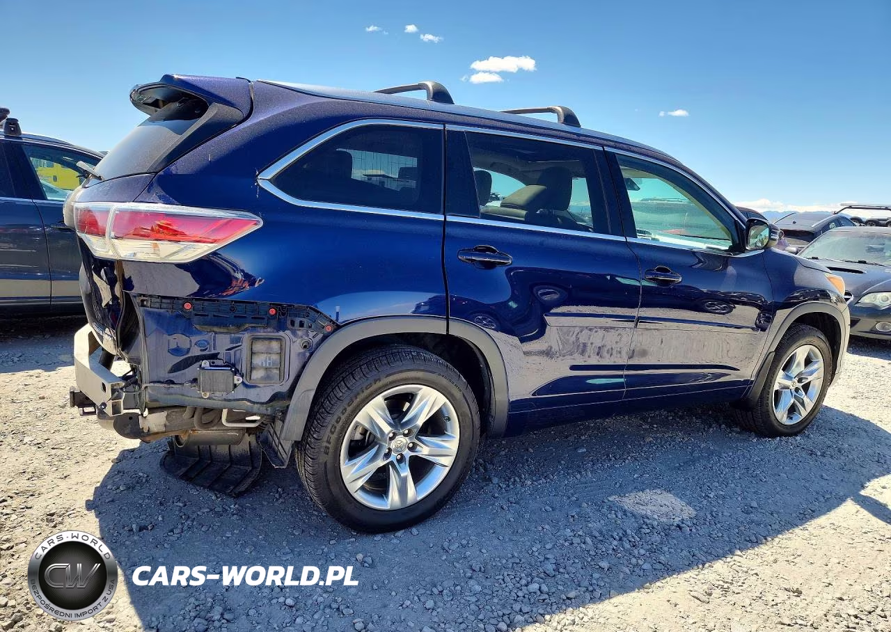 2015 Toyota Highlander Limited Platinum VIN:5TDDKRFH5FS205607 - 3