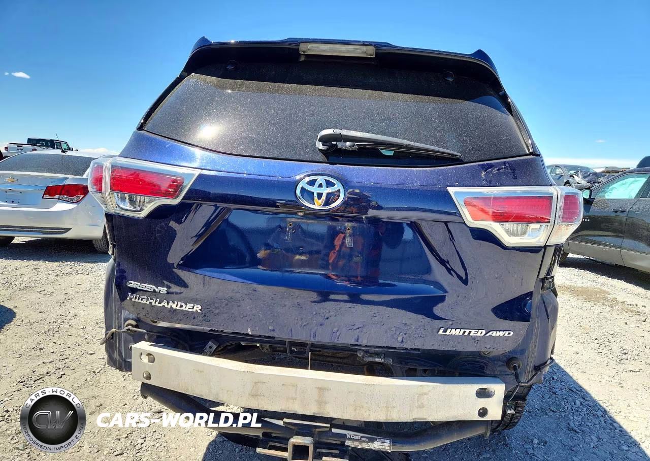 2015 Toyota Highlander Limited Platinum VIN:5TDDKRFH5FS205607 - 6