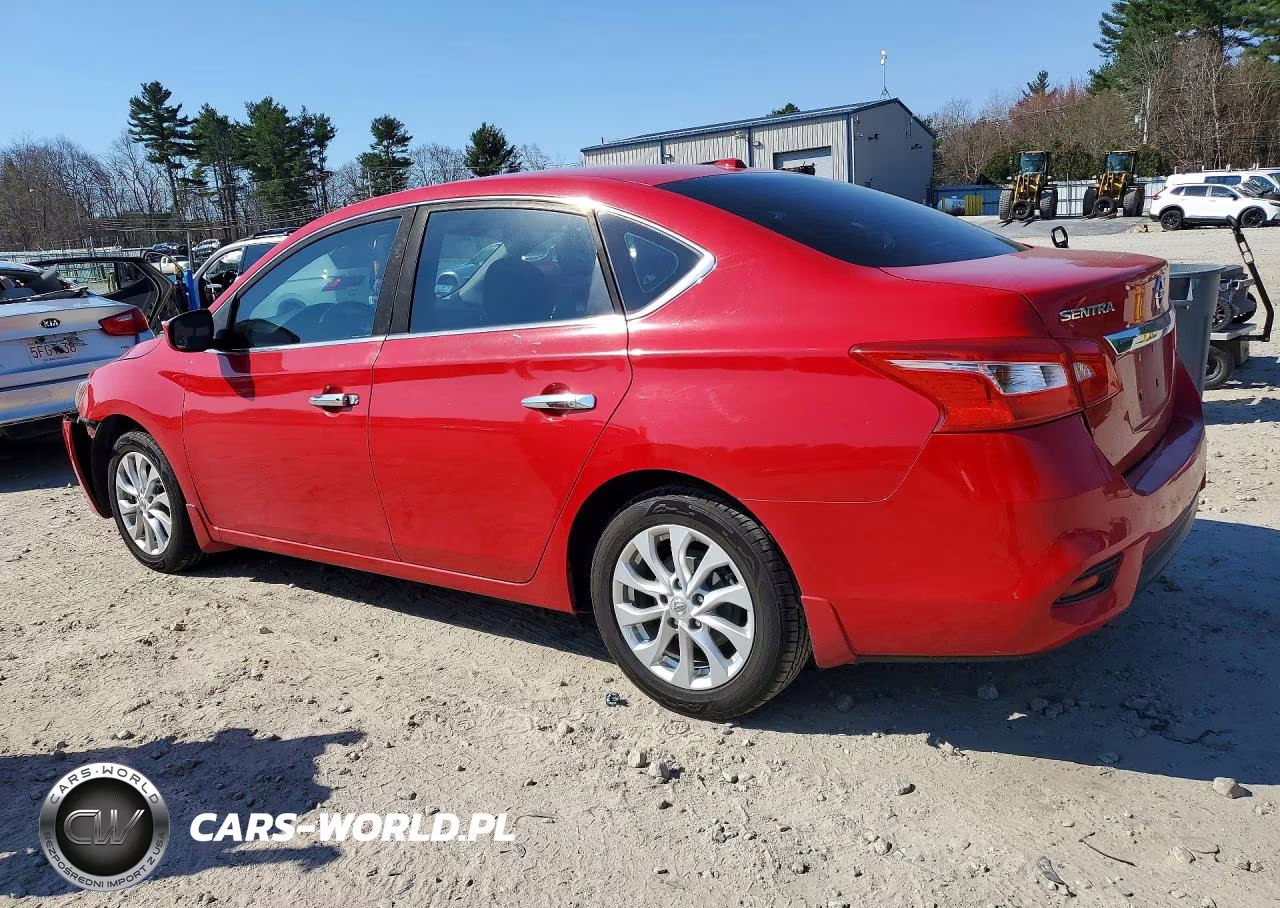 2018 Nissan Sentra Sv VIN:3N1AB7AP4JY256414 - 2