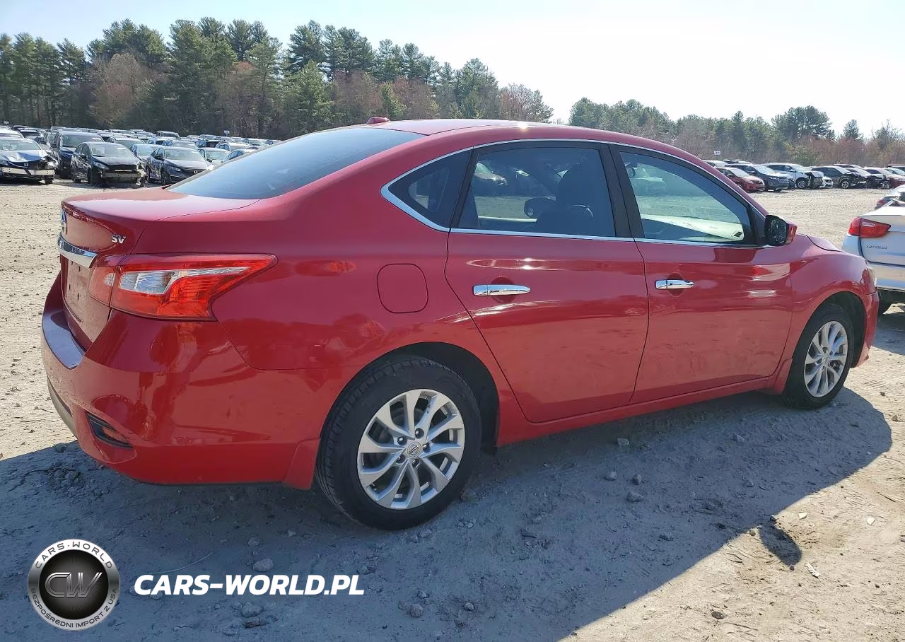 2018 Nissan Sentra Sv VIN:3N1AB7AP4JY256414 - 3