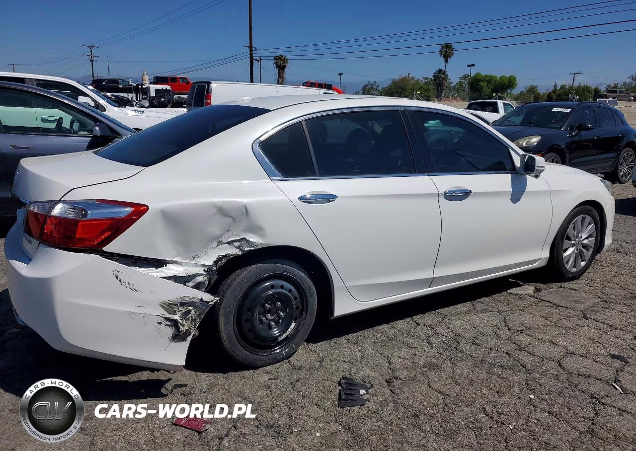 2014 Honda Accord Exl VIN:1HGCR3F85EA016814 - 3