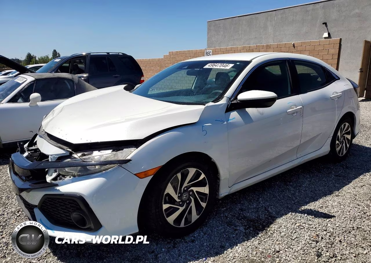 2019 Honda Civic Lx VIN:SHHFK7H35KU406614 - 1