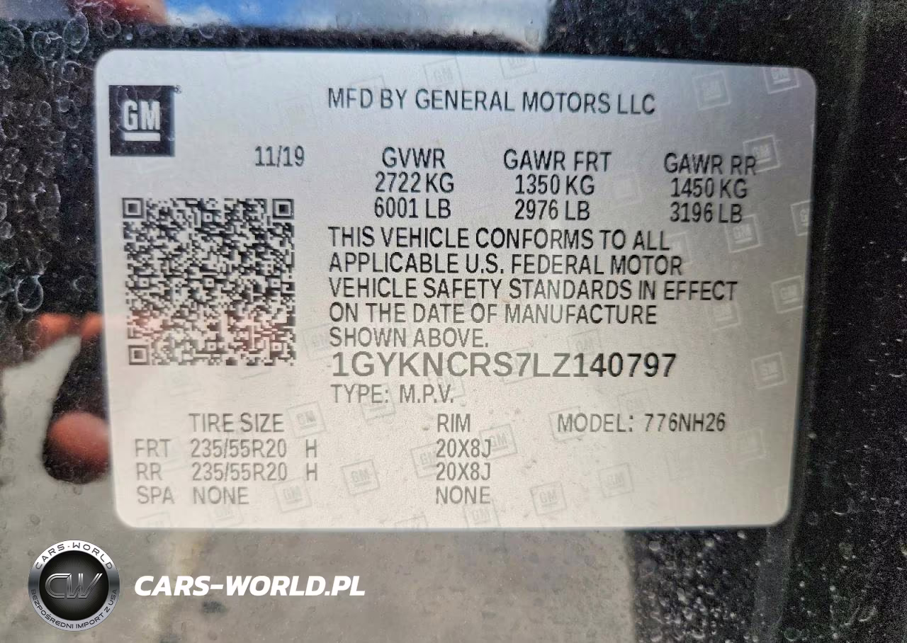 2020 Cadillac Xt5 Premium Luxury VIN:1GYKNCRS7LZ140797 - 12