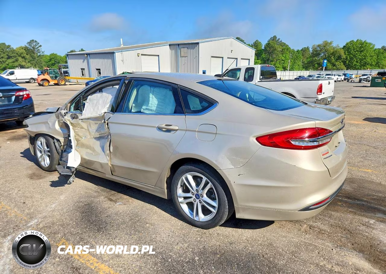 2018 Ford Fusion S Hybrid VIN:3FA6P0UU4JR157007 - 2