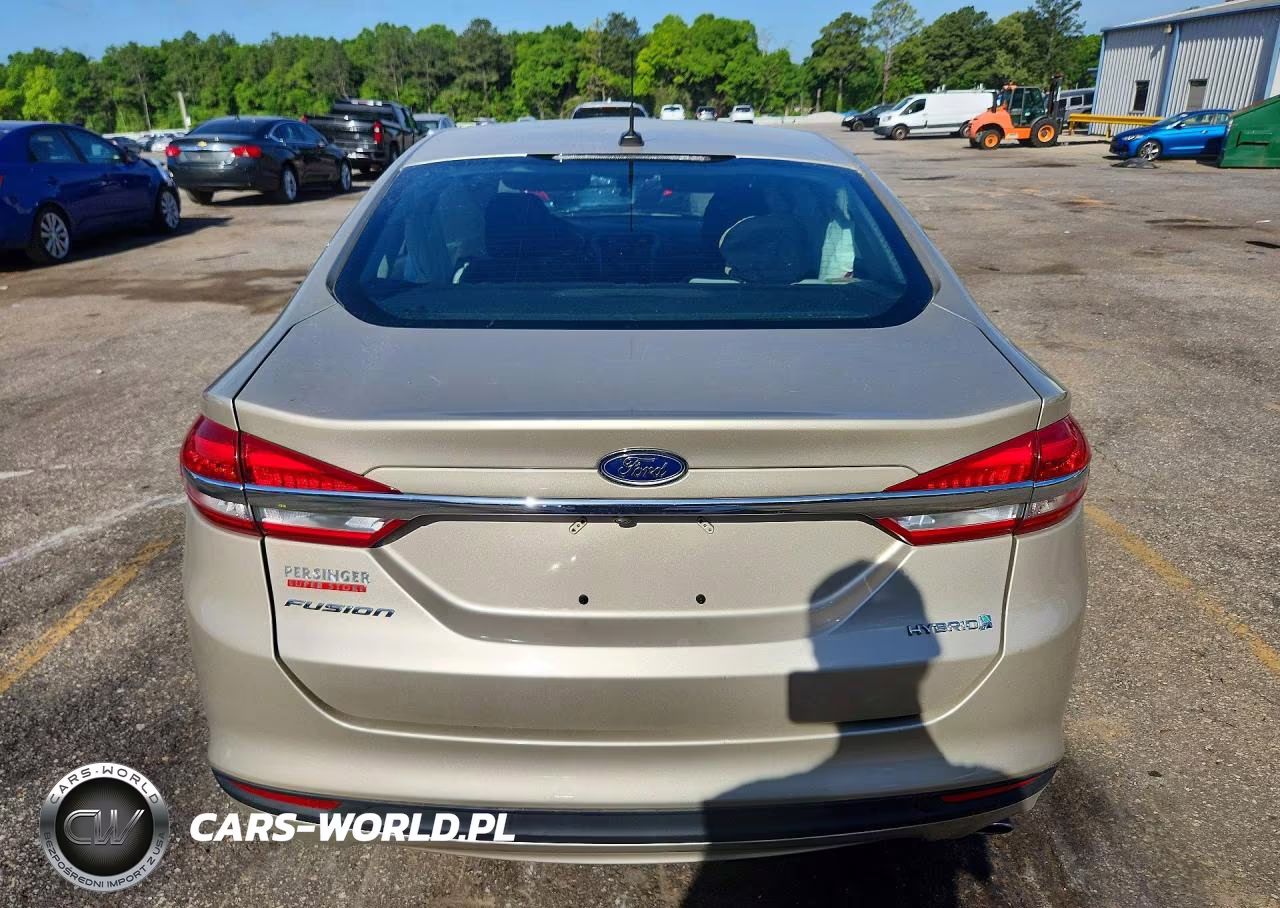 2018 Ford Fusion S Hybrid VIN:3FA6P0UU4JR157007 - 6