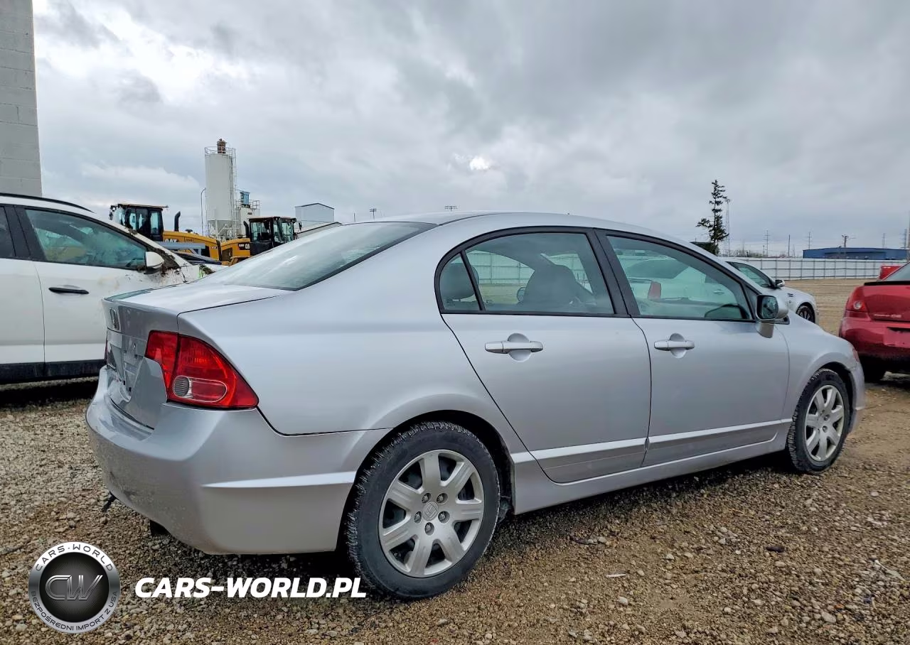2008 Honda Civic Lx VIN:2HGFA16568H355425 - 3