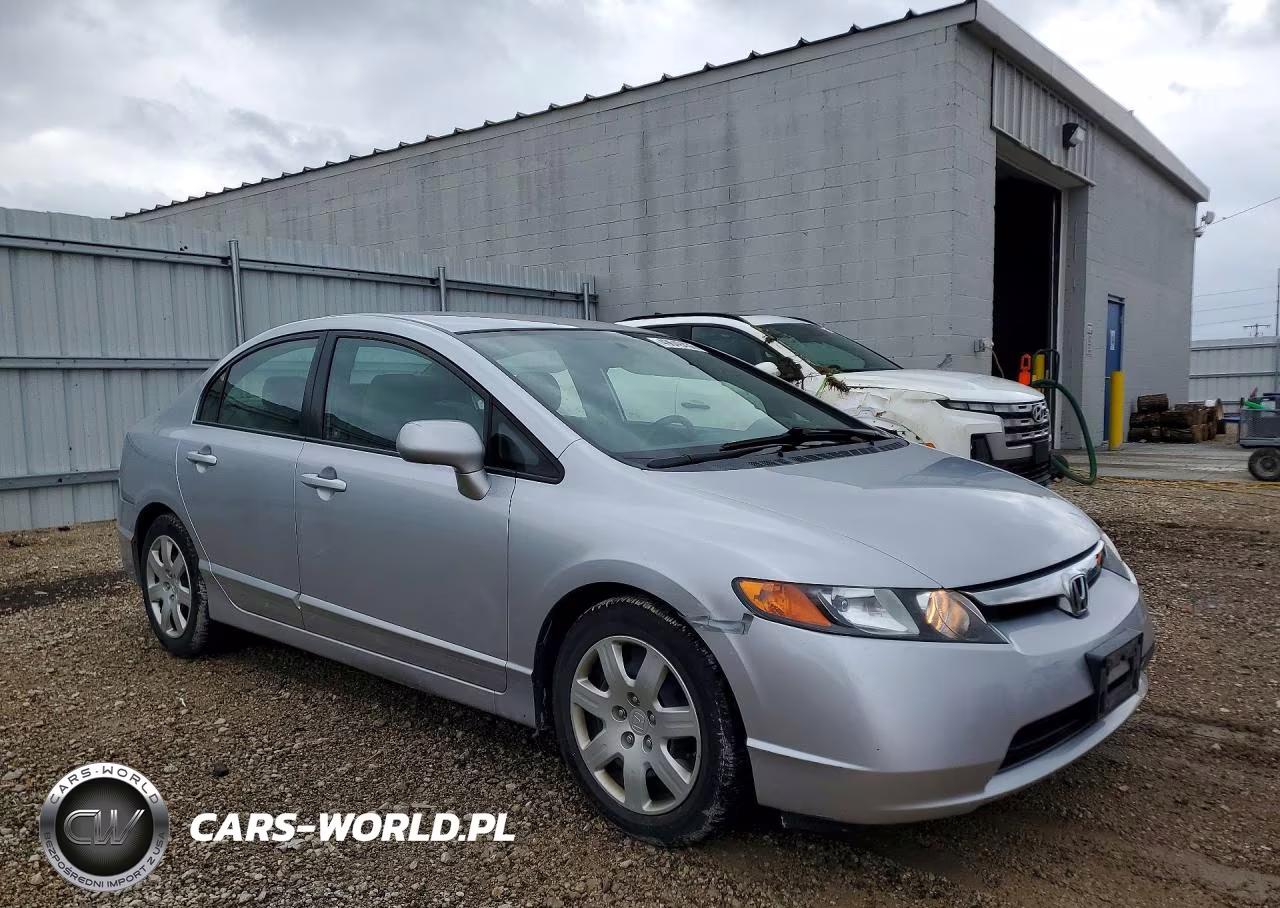 2008 Honda Civic Lx VIN:2HGFA16568H355425 - 4