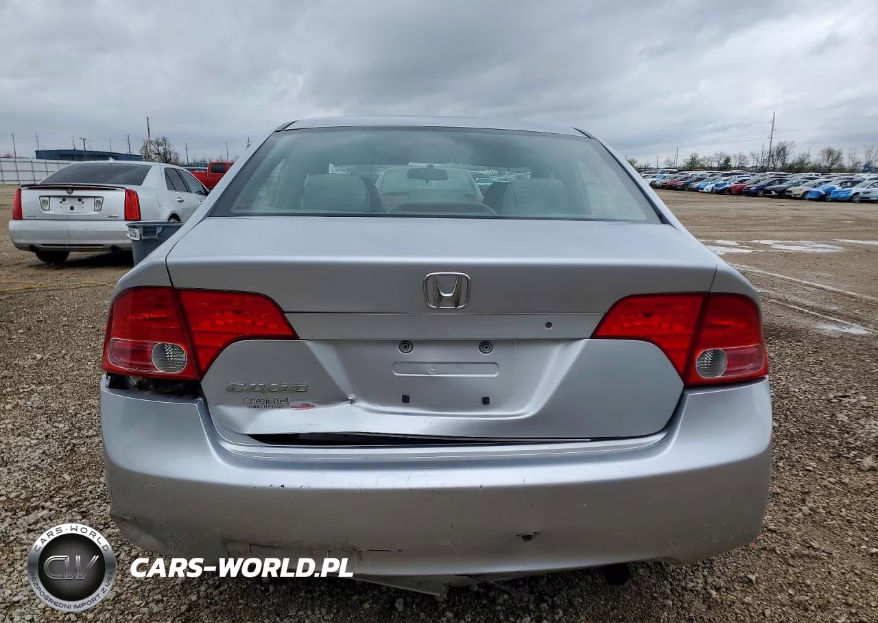 2008 Honda Civic Lx VIN:2HGFA16568H355425 - 6
