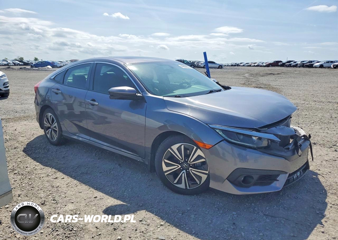 2016 Honda Civic Exl VIN:2HGFC1F7XGH650683 - 4