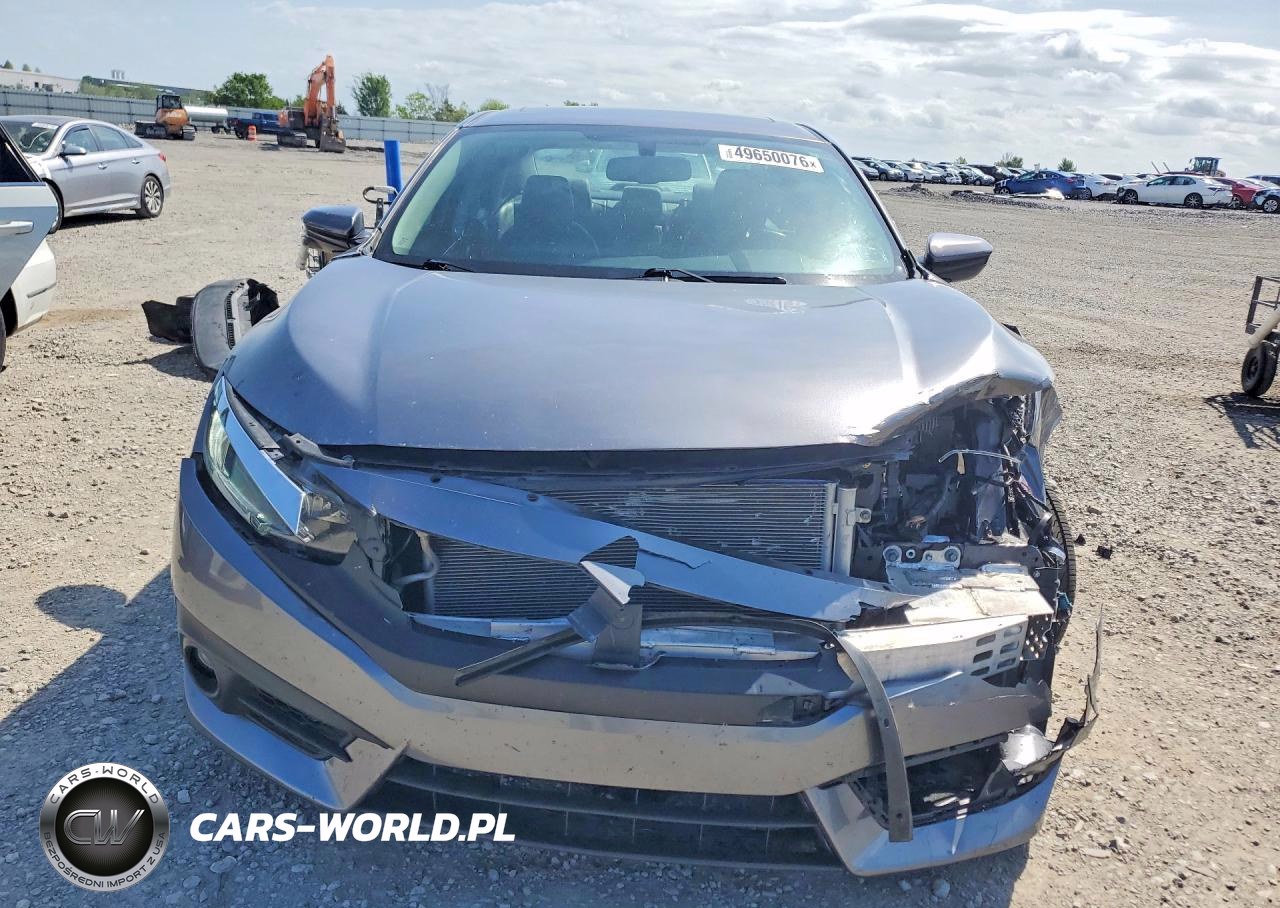 2016 Honda Civic Exl VIN:2HGFC1F7XGH650683 - 5