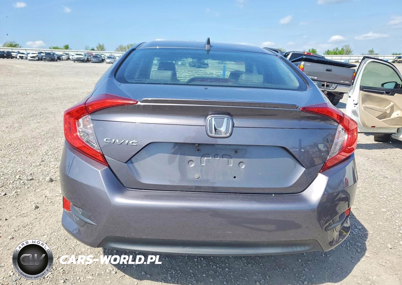 2016 Honda Civic Exl VIN:2HGFC1F7XGH650683 - 6