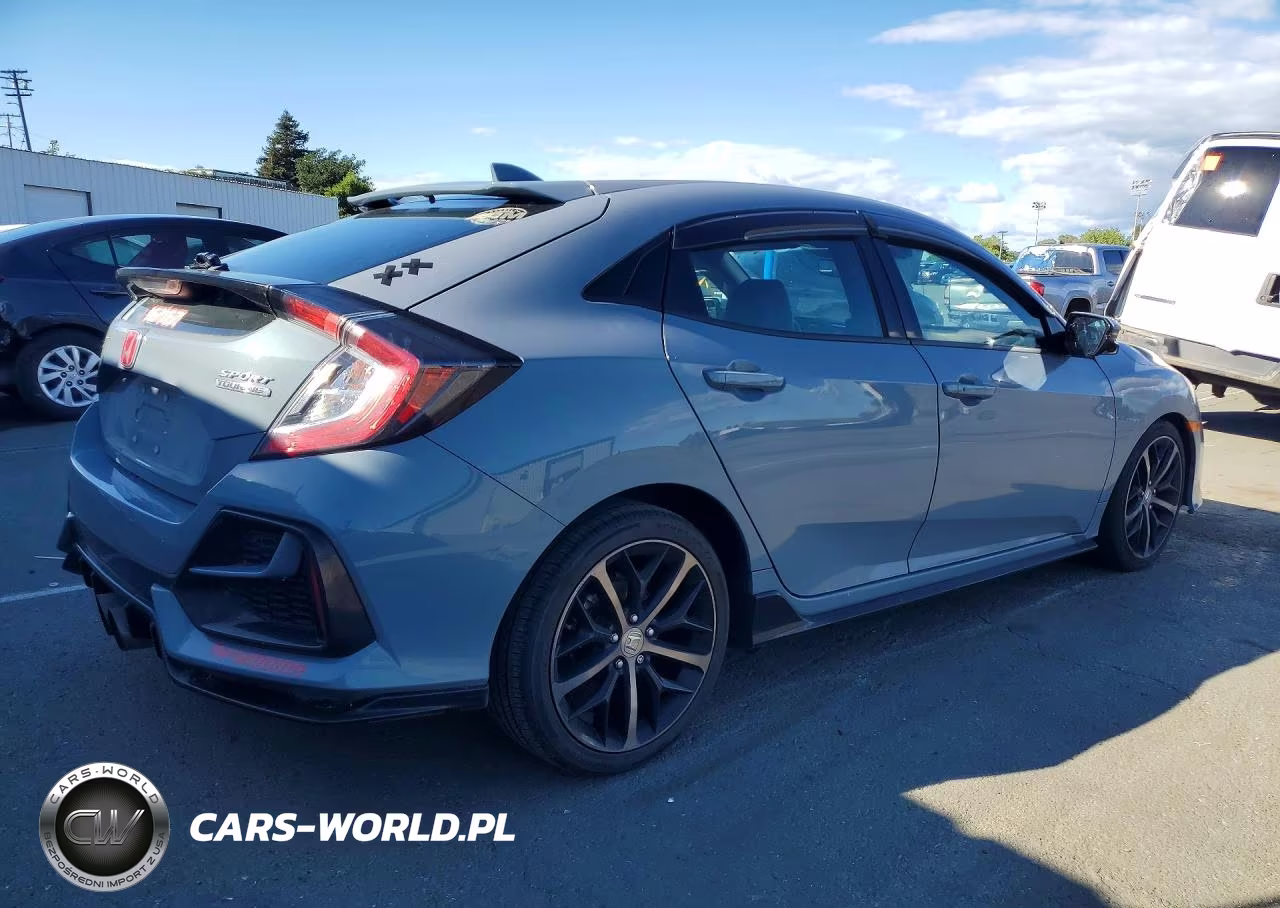 2020 Honda Civic Sport Touring VIN:SHHFK7H91LU420838 - 3