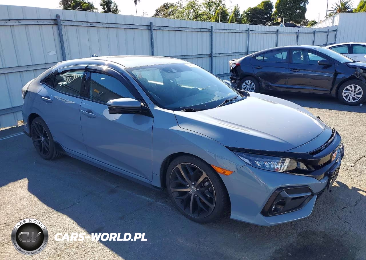2020 Honda Civic Sport Touring VIN:SHHFK7H91LU420838 - 4
