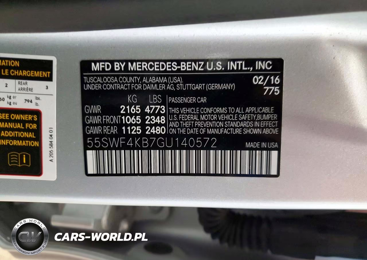 2016 Mercedes-Benz C 300 4Matic VIN:55SWF4KB7GU140572 - 13