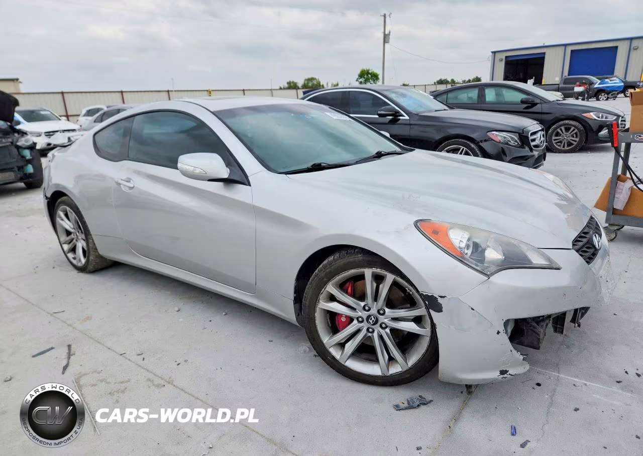 2012 Hyundai Genesis Coupe 3.8L VIN:KMHHU6KH3CU071084 - 4