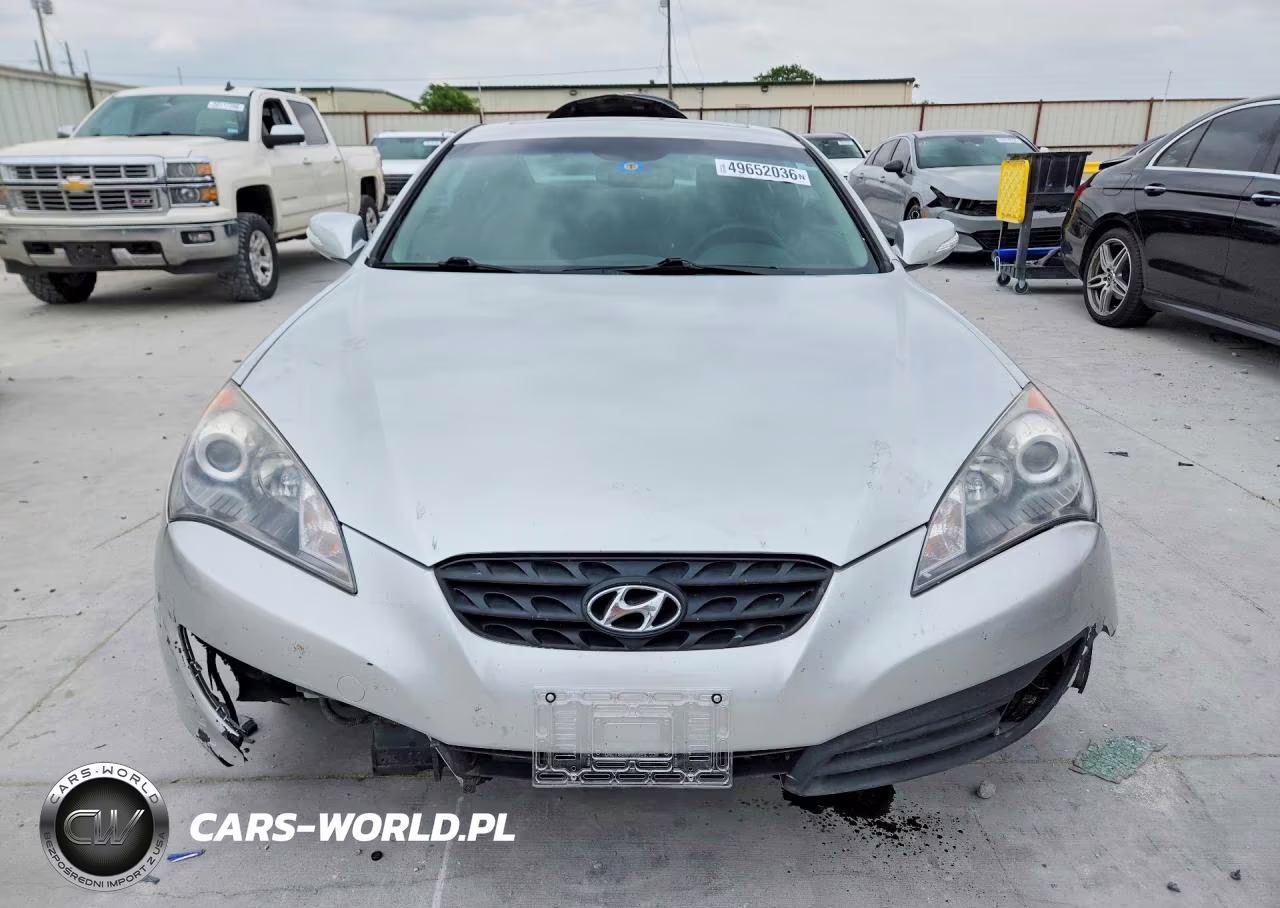 2012 Hyundai Genesis Coupe 3.8L VIN:KMHHU6KH3CU071084 - 5