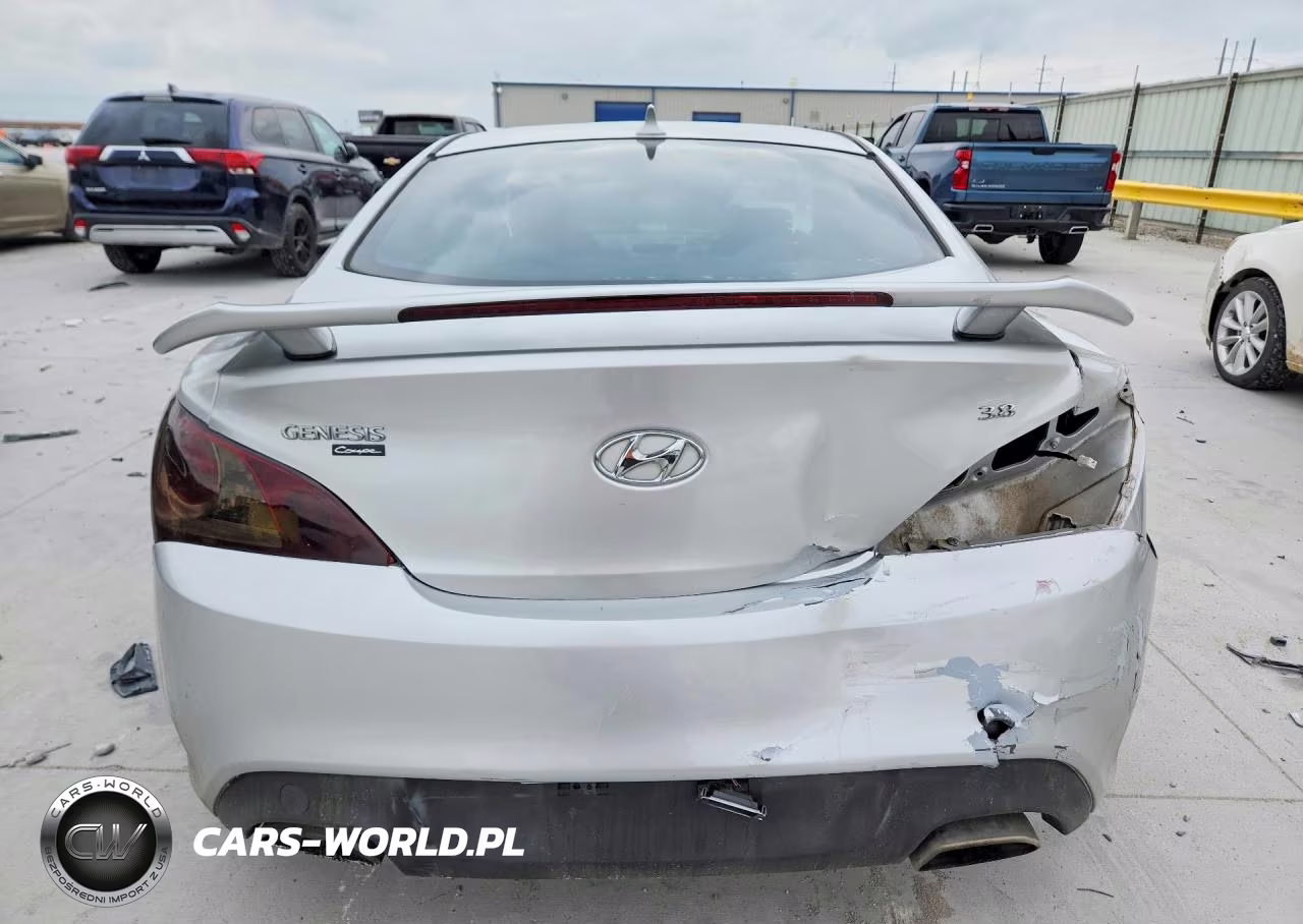 2012 Hyundai Genesis Coupe 3.8L VIN:KMHHU6KH3CU071084 - 6