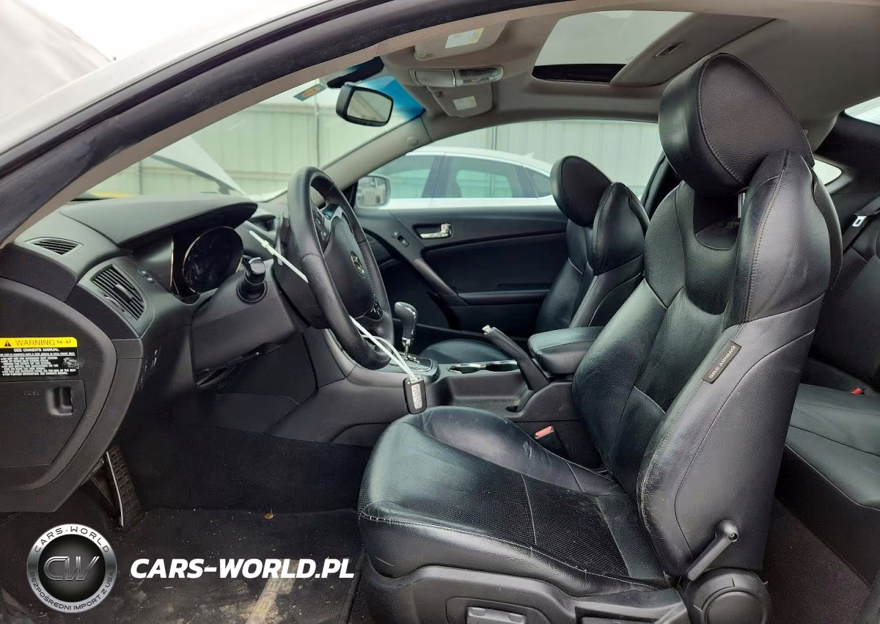 2012 Hyundai Genesis Coupe 3.8L VIN:KMHHU6KH3CU071084 - 7