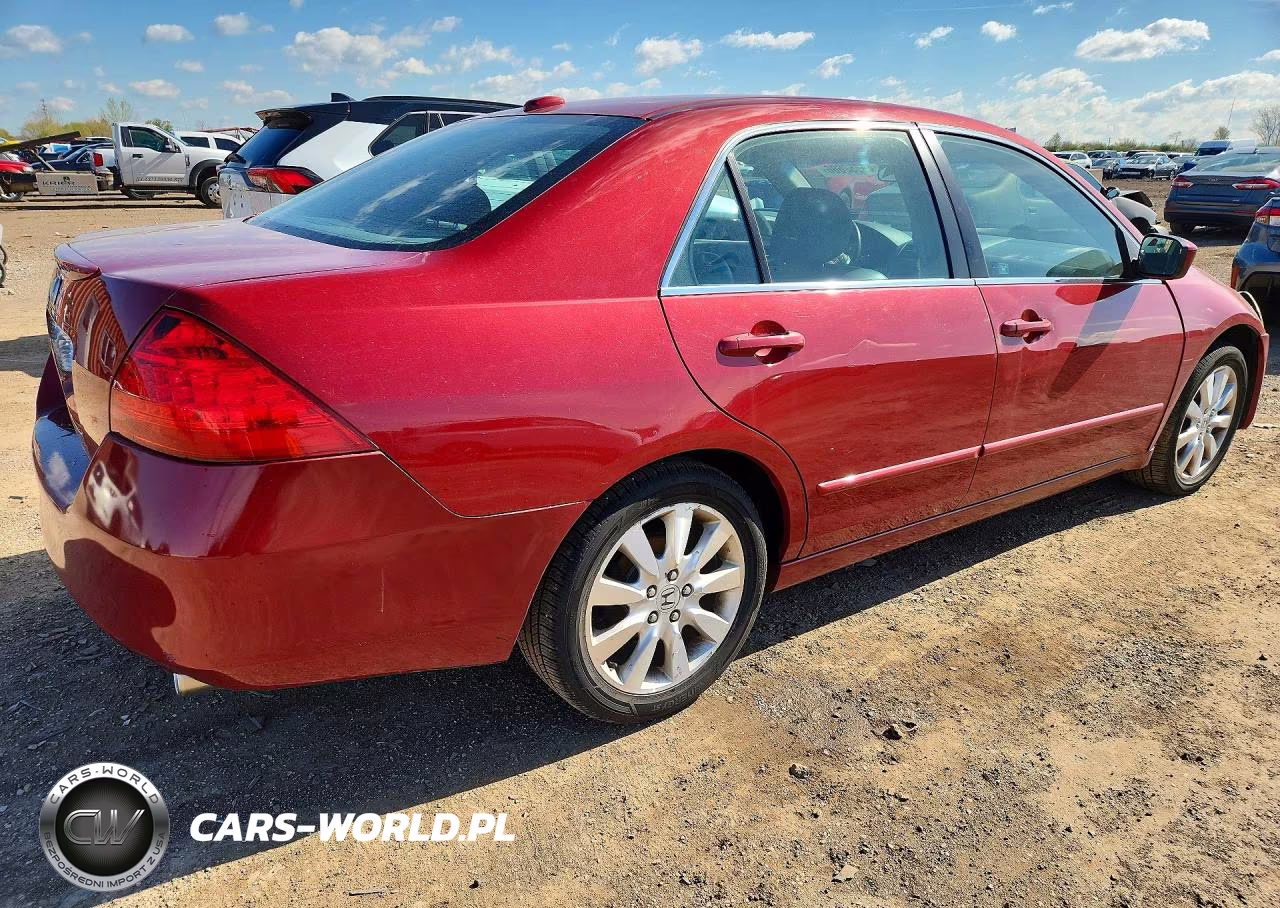 2007 Honda Accord Ex VIN:1HGCM665X7A015165 - 3