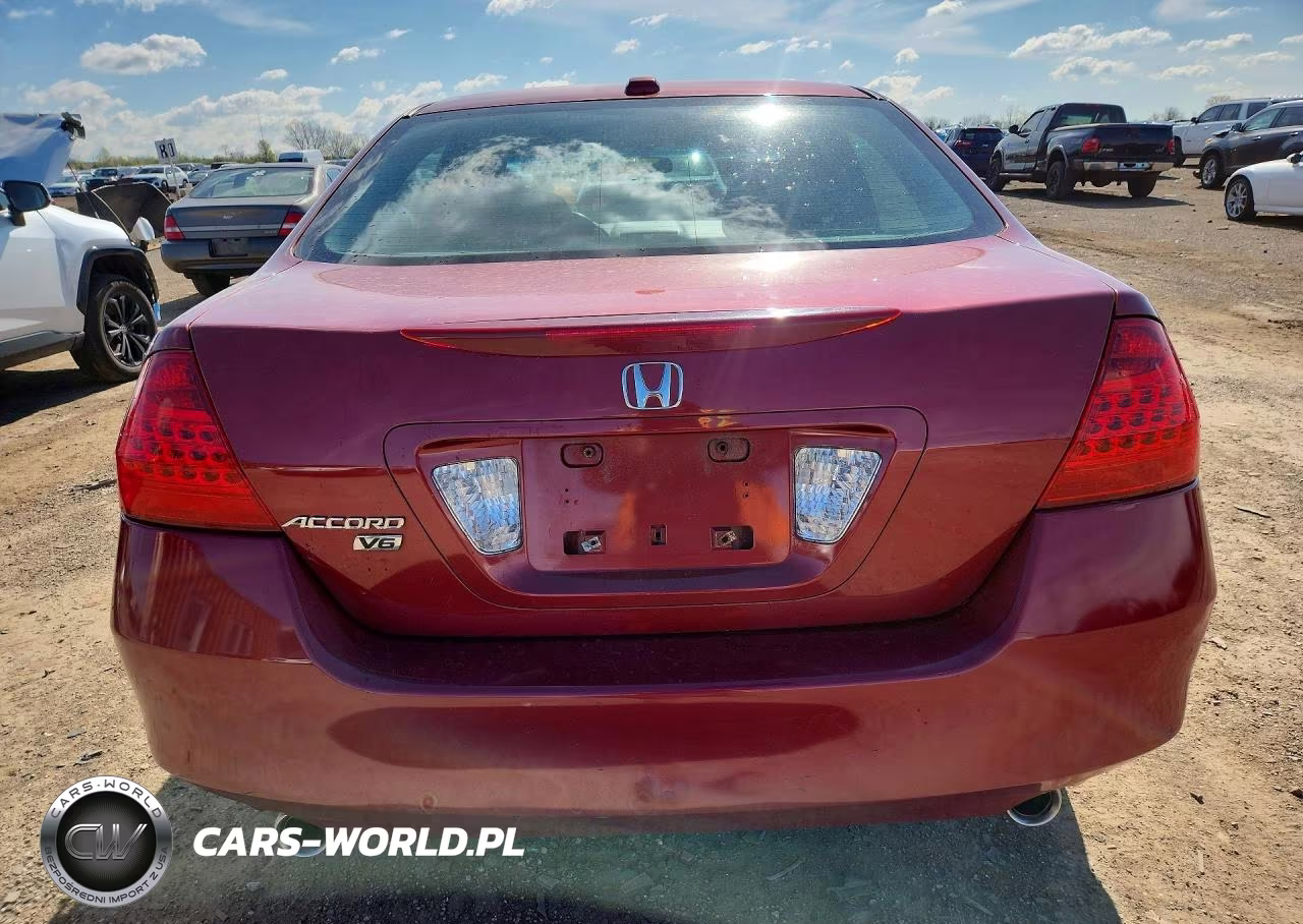 2007 Honda Accord Ex VIN:1HGCM665X7A015165 - 6