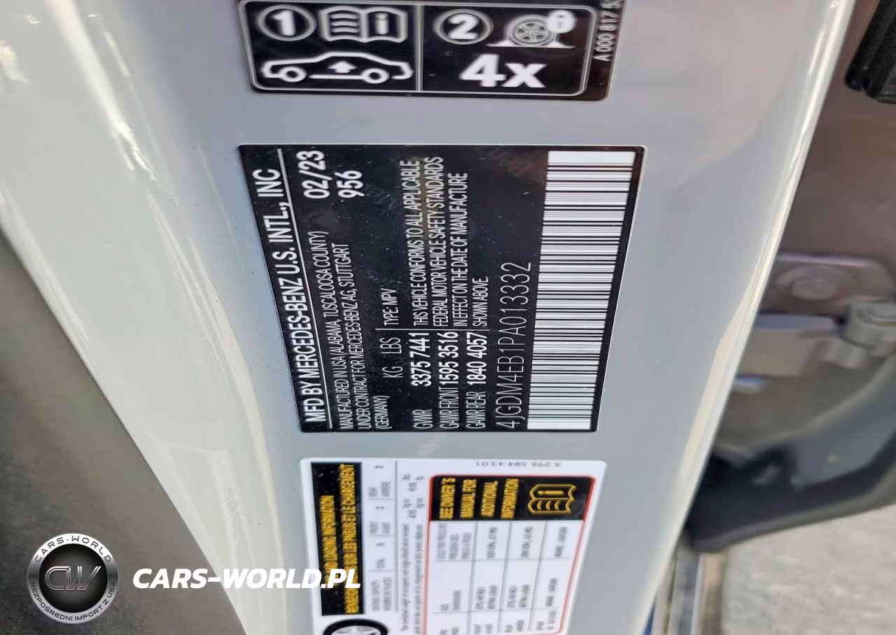 2023 Mercedes-Benz Eqs Suv 580 4Matic VIN:4JGDM4EB1PA013332 - 14
