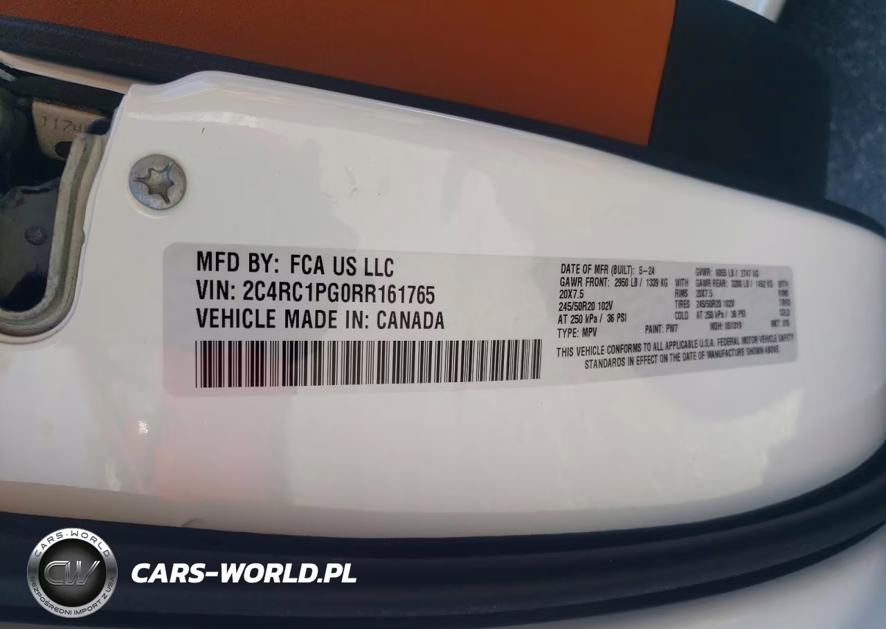 2024 Chrysler Pacifica Pinnacle VIN:2C4RC1PG0RR161765 - 13